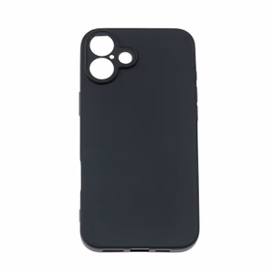 Pehmeä Suojakuori iPhone 16 Plusille - Musta