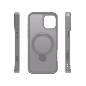 Etteri Matt Mag Ring case for iPhone 16 Plus 6,7" grey