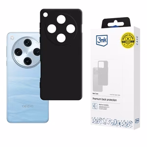 3mk Matt Case Oppo Find X8 Prolle - musta