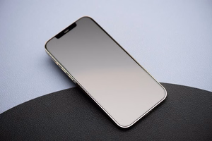 Forcell matta suojalasi - iPhone 15 Pro Max musta