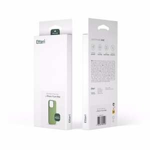 Etteri Silikoninen Mag suojakuori iPhone 16 Pro Max 6,9:lle vaaleanvihreä