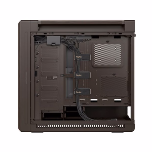 ASUS ProArt PA602 puuviimeistelty retroruskea keskikokoinen tornikotelo karkaistulla lasipaneelilla