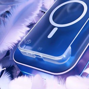 3mk Just20g MagCase Suojakuori iPhone 16E:lle - läpinäkyvä
