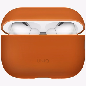 Uniq Lino Silikoninen Suojakuori AirPods Pro 3:lle - Oranssi