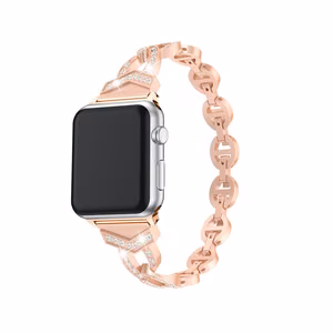 Loop-ranneke Apple Watch 42/44/45:lle design 3 ruusukulta