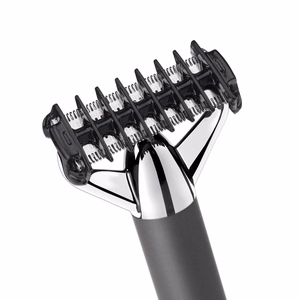 BaByliss Super-X Metal OT996E – johdoton märkä- ja kuivakäyttöinen partatrimmeri, hopea