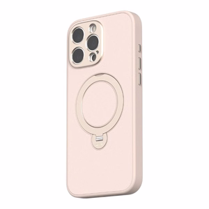 Moshi Kameleon MagSafe suojakuori iPhone 16 Pro Max -laitteelle, jalustatoiminnolla, Shell Pink -värinen