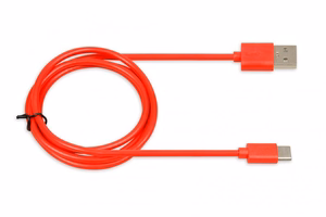 I-BOX USB 2.0 TYPE C -kaapeli, 2A 1M punainen