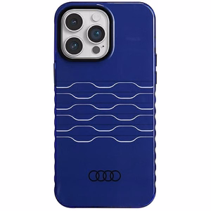 Audi IML MagSafe suojakuori iPhone 14 Pro Max:lle - sininen