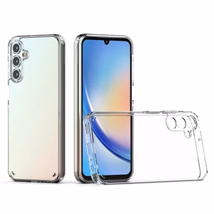 Clear Suojakuori Samsung Galaxy A24 4G:lle läpinäkyvä