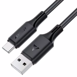 USB cable Acefast C17-04 USB-A to USB-C 1.2m black