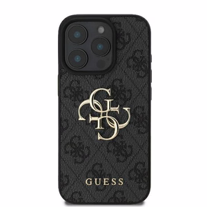 Guess 4G Big Logo kotelo iPhone 16 Pro Max - musta