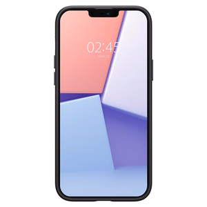 Spigen Liquid Air suojakuori laitteelle iPhone 13 Pro, mattamusta