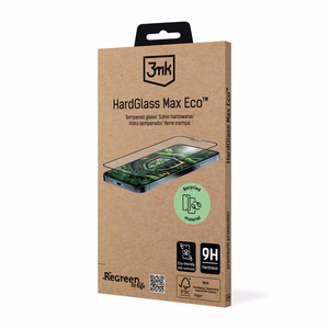 Tempered Glass 9H 3mk HardGlass Max for Apple iPhone 15 Plus/16 Plus