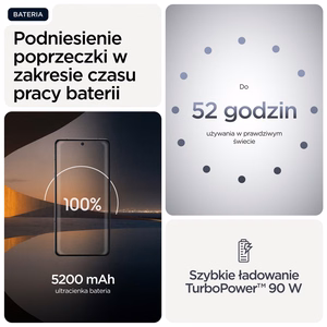 Motorola signature 17,2 cm (6,78 tuumaa) Dual SIM Android 16.0 5G USB Type-C, 16 Gt/512 Gt, 5200 mAh, tummansininen