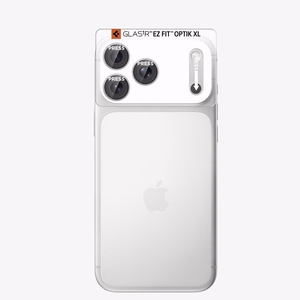 Spigen Optik Pro XL GLAS.TR EZ FIT karkaistu lasi mallille iPhone 18 Pro Max, hopeinen