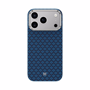 Benks Magnetic Armor Air Armor Grid Kevlar Suojakuori Metal Frame 600D (0069) iPhone 17 Pro:lle sininen