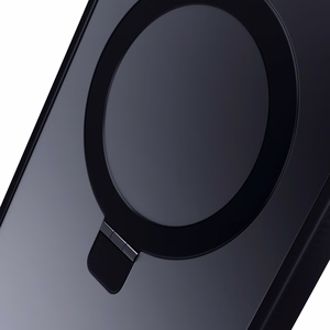 3mk Smoke Case Mag&Stand Suojakuori Samsung Galaxy S24+:lle - musta
