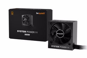 be quiet! System Power 11 550W virtalähde 20+4 pin ATX ATX musta