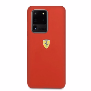 Ferrari Hardcase FESSIHCS69RE S20 Ultra G988 punainen/punainen Silikoni