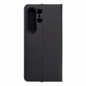 Läppäsuojakuori Samsung S24 ULTRA:lle Luna Book Carbon musta