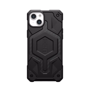 UAG Monarch Pro suojakuori MagSafe:lla iPhone 15 Plus:lle - musta carbon