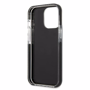 Karl Lagerfeld Karl&Choupette Head kotelo iPhone 13 Pro / iPhone 13 - musta