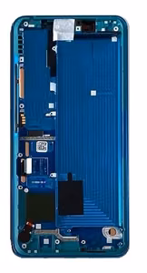 LCD screen Xiaomi Mi Note 10 / Mi Note 10 Pro / Mi Note 10 Lite with touch screen with frame Green original (service pack)