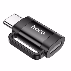 Sovitin Hoco (UA31E) USB-C - Lightning (OTG) musta