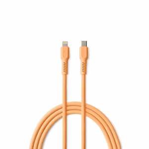 COLORUM cable USB-C - Lightning 1,8m 2,4A CK12-CL-14 x Peach Fuzz