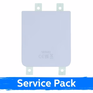 Takakansi yhteensopiva Samsung F721 Z Flip4 / valkoinen / (Service Pack)
