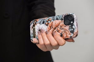 Suojakuori iPhone 15 PLUS:lle Forcell F-Protect Mirage MagSafe-yhteensopiva bloom bush
