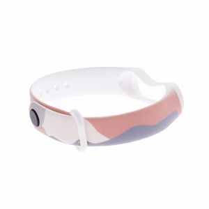Hihna Moro bändi Xiaomi Mi Band 3 / 4 silikonihihna katsella rannekoru rannekoru kuvio 12