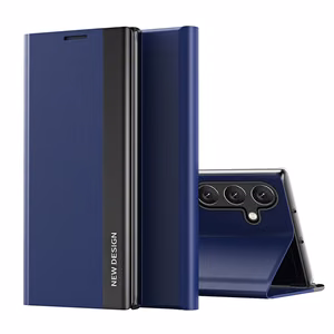 Sleep Case Pro suojakuori kännykäntelineellä Samsung Galaxy A26:lle - sininen
