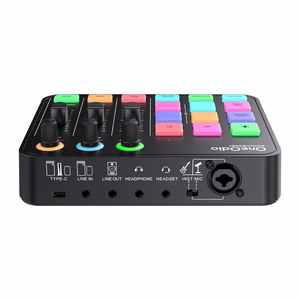 OneOdio Solocaster Audiomikseri ja äänikortti