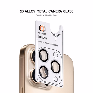 Kameran linssin suojalasi Tel Protect 3D Lens kameralle iPhone 15/15 Plus kirkas (2 kpl)