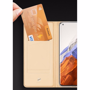 DUX DUCIS Skin Pro Kirjahylly tyyppi tapauksessa Xiaomi Mi 11 Pro sininen
