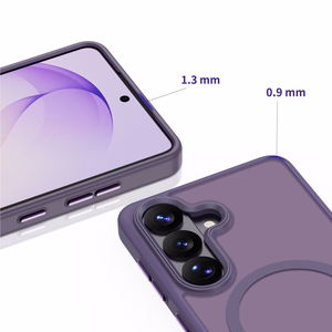 Tech-Protect Magmat MagSafe -suojakuori Samsung Galaxy S26:lle - matta violetti