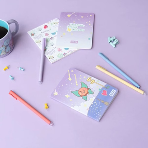 BT21 SHOOKY A6 -muistikirjasetti, 3 kpl