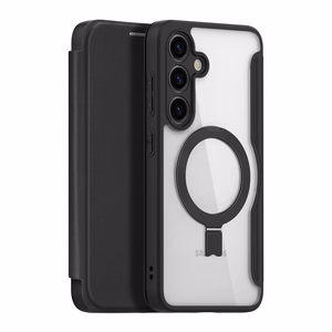 Dux Ducis Skin X Pro kotelo magneettisella sormusjalustalla Samsung S24+ - musta