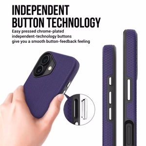 Perfectionists Triangle Mag Case iPhone 11 purple