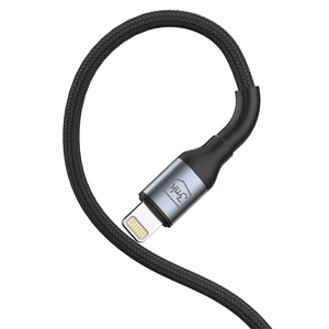 3mk Hyper Cable N-SERIES USB-A / Lightning 1m 5V/2.4A 12W - musta