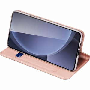 Dux Ducis SKIN PRO lompakkosuojakuori Samsung S25 Plus ruusukulta