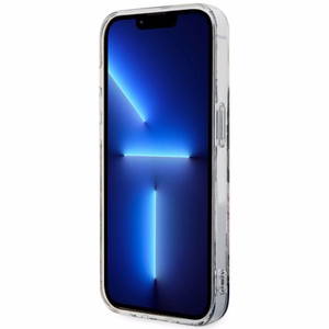 Guess GUHMP14LHCFWSK iPhone 14 Pro 6.1 musta/musta suojakuori Flower MagSafe