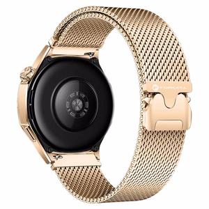 Hihna Samsung Galaxy Watch:lle Forcell F-Design FS10 magneettinen teräs 20 mm kultainen
