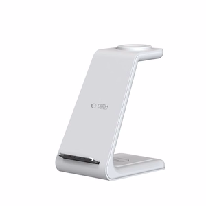 Tech-Protect QI15W-A36 3in1 Charging Station for Apple - White