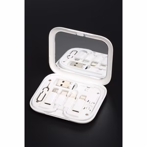 Setty travel adapter set 11 in 1 AD-S11-16 pink