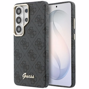 Guess 4G Script MagSafe case for Samsung Galaxy S26 Ultra - black