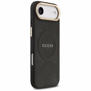Guess Peony Hot Stamp MagSafe Suojakuori iPhone Air:lle - musta