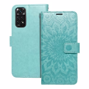 MEZZO Kirjasuojakuori Xiaomi Redmi Note 11 / 11S:lle mandala vihreä